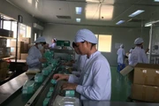 Dây chuyền sản xuất thuốc nhỏ mắt tại Công ty cô phần Traphaco.