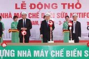 Khởi công xây dựng nhà máy sữa Nutifood lớn nhất khu vực phía bắc
