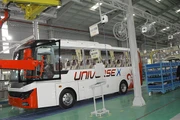 Dây chuyền sản xuất xe Bus Thaco. Nguồn: ENTERNEWS.VN