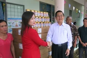 Nutifood cứu trợ 23 tỷ đồng cho người dân vùng lũ Bình Định