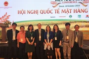 Đoàn xúc tiến thương mại của Hapro tại Hội nghị Gạo thế giới lần thứ 10. Ảnh: Duy Linh
