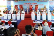 Lễ khởi công dự án.