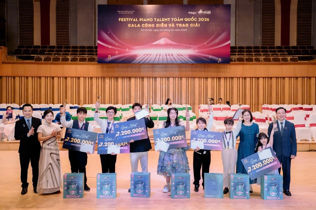 Festival Piano Talent Toàn quốc 2026: Vinh danh tài năng trẻ và câu chuyện truyền cảm hứng