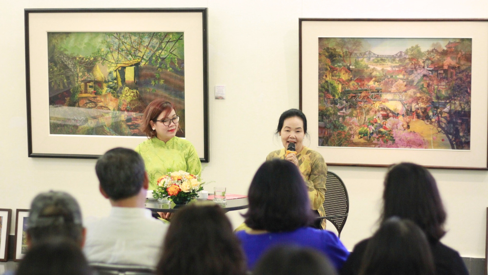 Số đầu tiên của chuỗi Art talk "Những nẻo đường nghệ thuật” thu hút sự quan tâm của công chúng yêu hội họa. thiet-ke-chua-co-ten-55.png