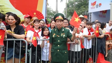 Hình ảnh đẹp trong ngày tổng duyệt diễu binh A80.