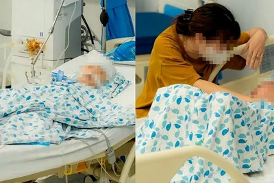 [Video] Bệnh viện Nhi Hà Nội cấp cứu hai bệnh nhi trong vụ tai nạn liên hoàn