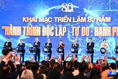 [Video] Khai mạc Triển lãm Thành tựu đất nước “80 năm Hành trình Độc lập - Tự do - Hạnh phúc”