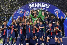 Paris Saint-Germain ăn mừng chức vô địch lịch sử. (Ảnh: PSG)
