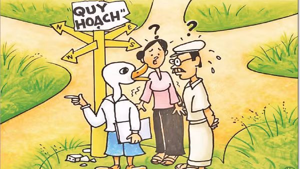 Góc biếm họa: Cảnh giác với “cơn sốt” quy hoạch