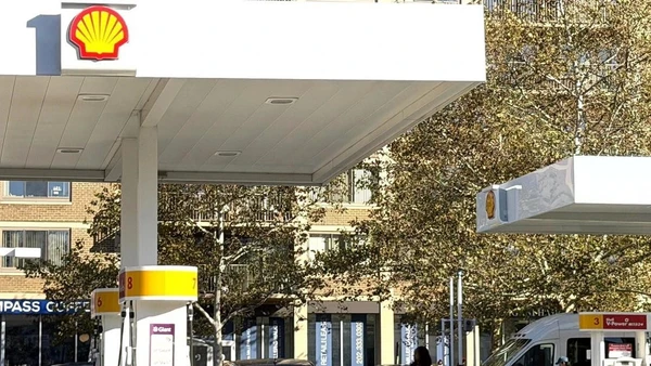 Một cây xăng tại thủ đô Washington D.C. (Ảnh: Ngọc Quang/TTXVN)