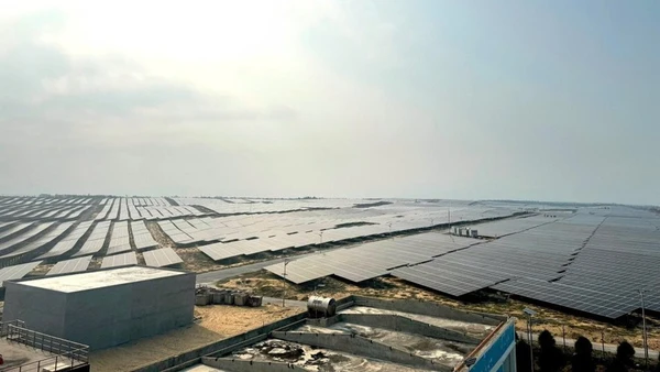 Nhà máy điện mặt trời Phù Mỹ, tỉnh Gia Lai.