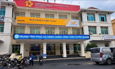 Bưu điện tỉnh Tuyên Quang. (Ảnh minh họa)