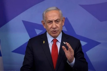 Thủ tướng Israel Benjamin Netanyahu. (Ảnh: THX/TTXVN)
