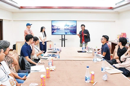 Chương trình "Vườn ươm dự án" tại Liên hoan phim châu Á Đà Nẵng năm 2025. 