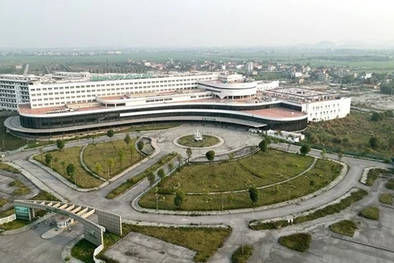 Cơ sở 2 Bệnh viện Bạch Mai. (Ảnh: TTXVN)