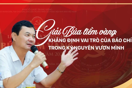 Giải Búa liềm vàng: Khẳng định vai trò của báo chí trong kỷ nguyên vươn mình
