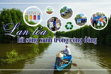 Lan tỏa lối sống xanh trong cộng đồng