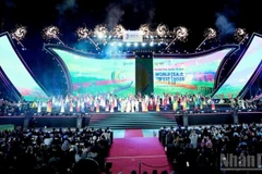 Quang cảnh khai mạc Lễ hội Trà quốc tế-World Tea Fest 2025 tại Lâm Đồng.