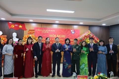 Ban Chấp hành lâm thời Hội Nhà báo tỉnh Phú Thọ sau sáp nhập ra mắt.