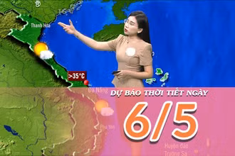 [Video] Dự báo thời tiết ngày 6/6/2025: Nắng ráo trở lại tại Trung Bộ 