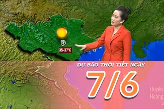 [Video] Dự báo thời tiết ngày mai 7/6/2025: Trung Bộ xuất hiện điểm nắng nóng gay gắt