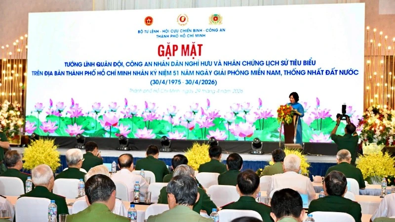 Tri ân cựu chiến binh, kết nối trí tuệ cho phát triển TP.HCM