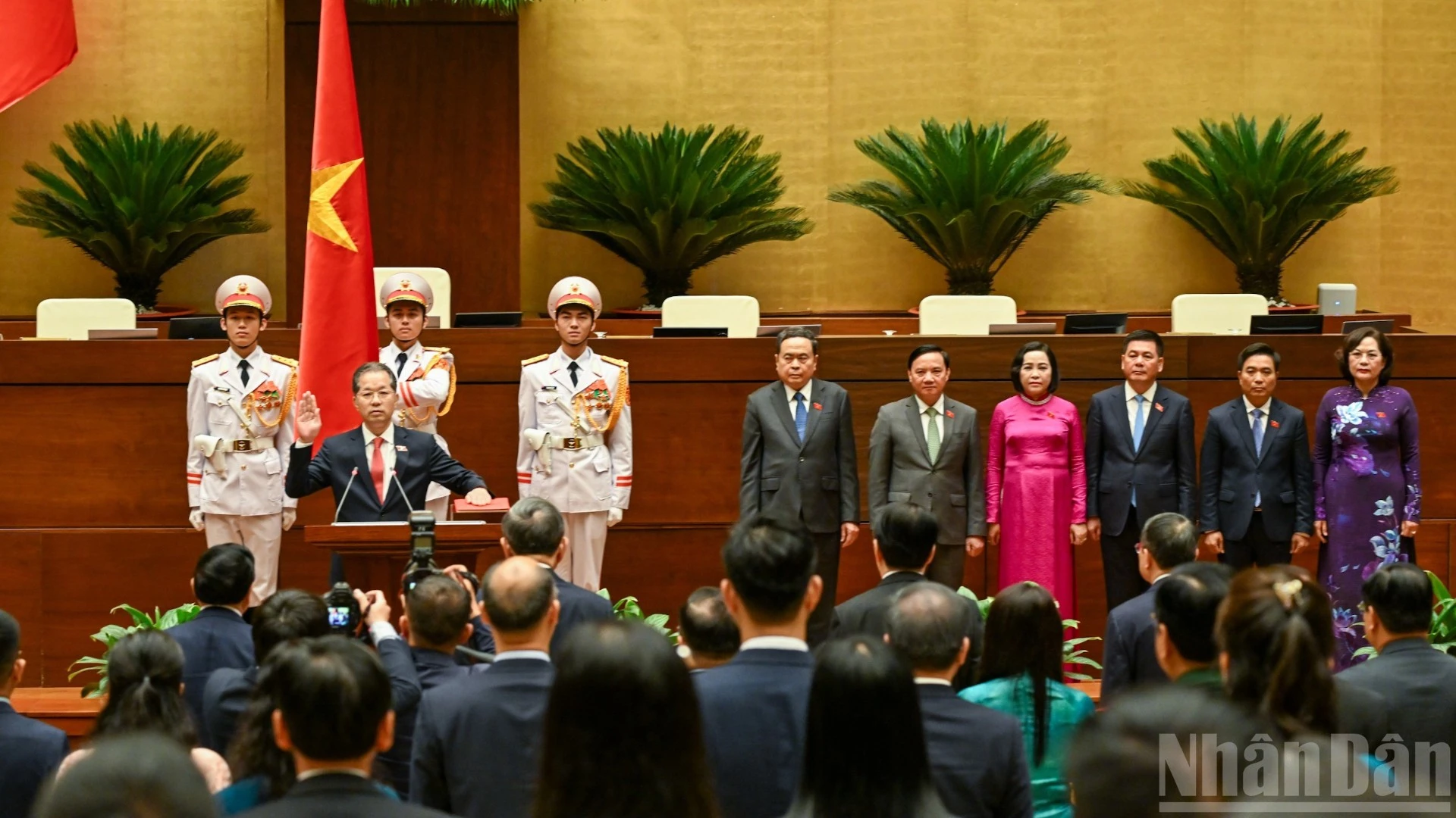 Tổng Bí thư Tô Lâm và lãnh đạo cấp cao bỏ phiếu bầu Chánh án Tòa án nhân dân tối cao nhiệm kỳ 2026-2031