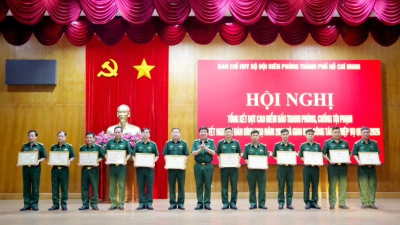 Bộ đội Biên phòng TP.HCM triệt phá hàng loạt vụ án, thu giữ khối lượng lớn tang vật