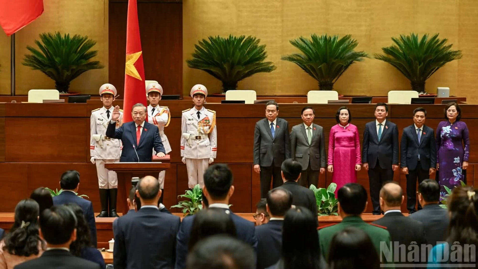 Lãnh đạo các nước gửi điện chúc mừng Tổng Bí thư Tô Lâm, Thủ tướng Lê Minh Hưng và Chủ tịch Quốc hội Trần Thanh Mẫn