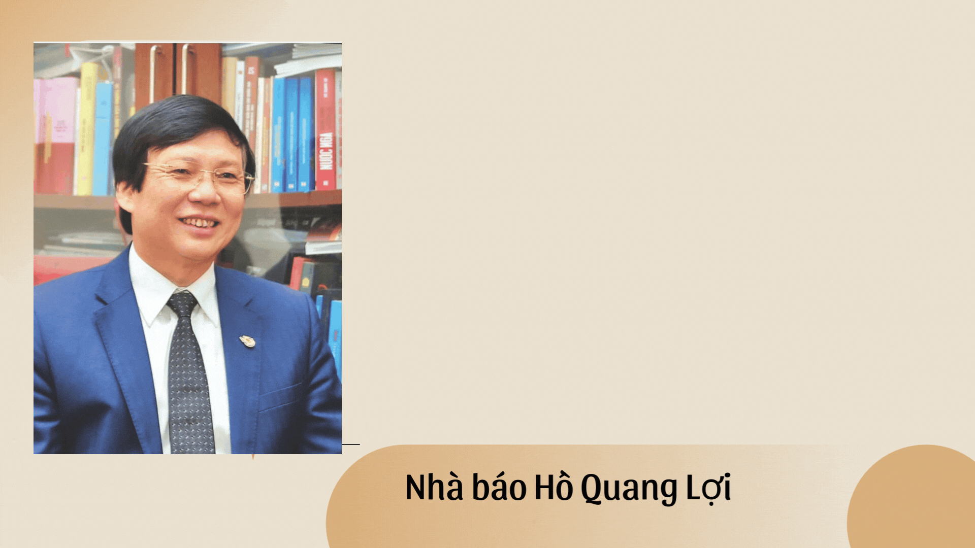 Nhà báo Hồ Quang Lợi: Báo Nhân Dân, trụ cột chính luận của báo chí nước nhà 