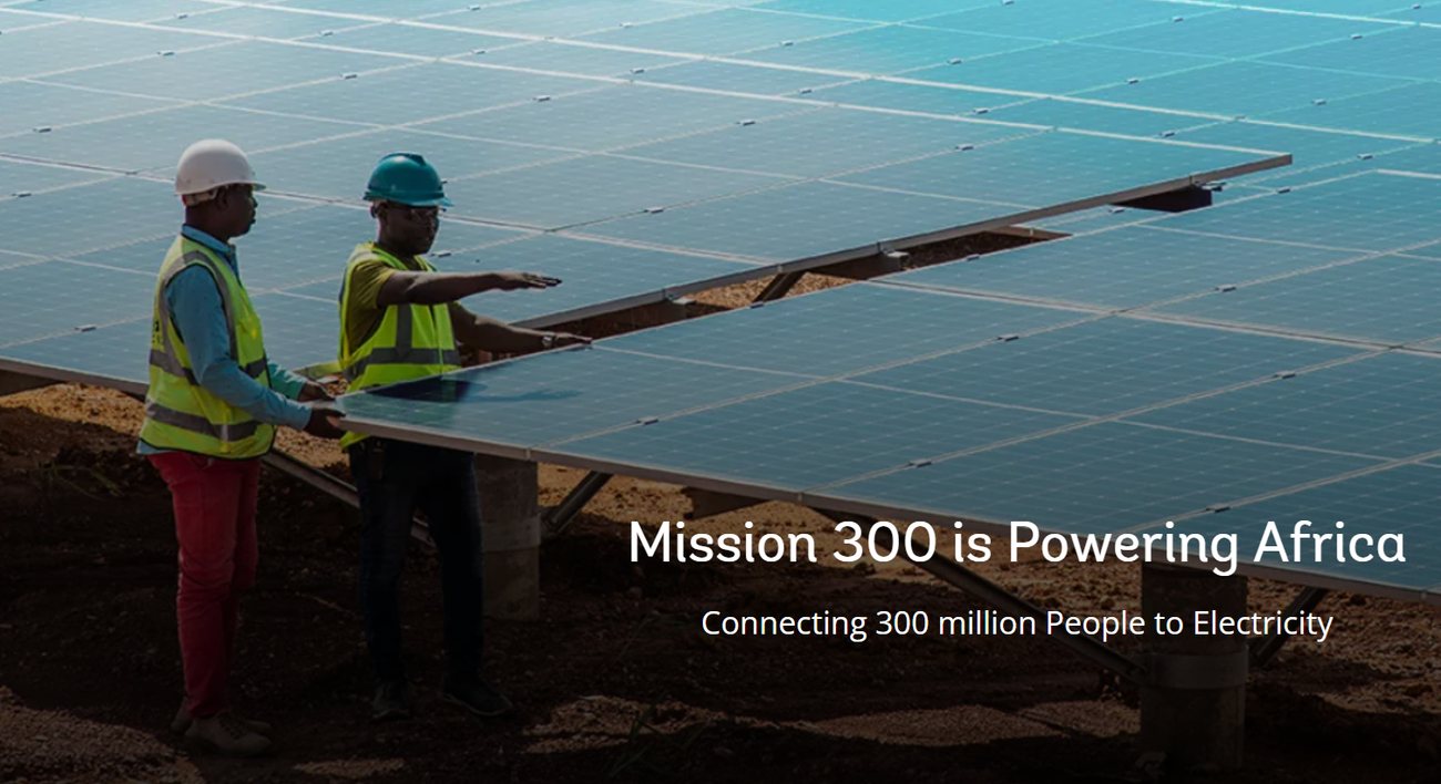 Chương trình Sứ mệnh 300 cung cấp điện cho 300 triệu người châu Phi. (Ảnh: Worldbank.org)