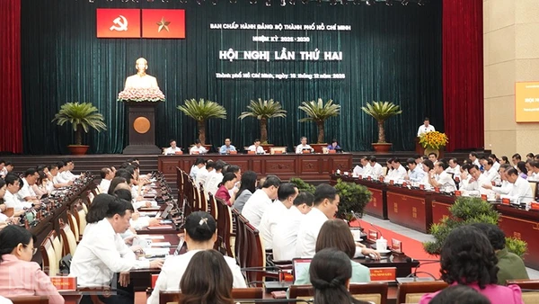 Quang cảnh Hội nghị. (Ảnh: Linh Bảo)