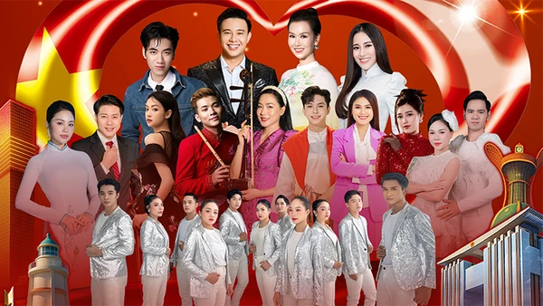 Các nghệ sĩ tham gia chương trình. (Ảnh: Ban tổ chức)