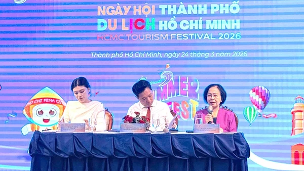 Ban tổ chức thông tin về Ngày hội Du lịch lần thứ 22. (Ảnh: Ban tổ chức)