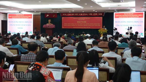 Quang cảnh hội nghị. (Ảnh: LINH BẢO).