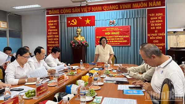 Quang cảnh buổi khảo sát. (Ảnh: LINH BẢO)