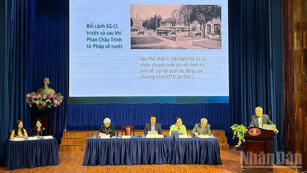 Quang cảnh buổi hội thảo. (Ảnh: LINH BẢO)