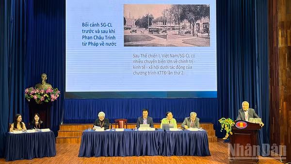 Quang cảnh buổi hội thảo. (Ảnh: LINH BẢO)