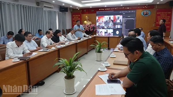 Quang cảnh hội nghị. (Ảnh: Linh Bảo)