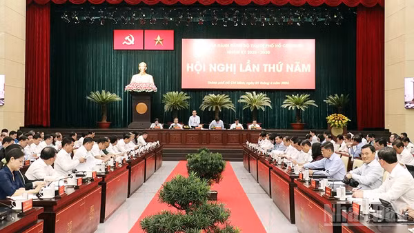 Quang cảnh hội nghị. (Ảnh: LINH BẢO)