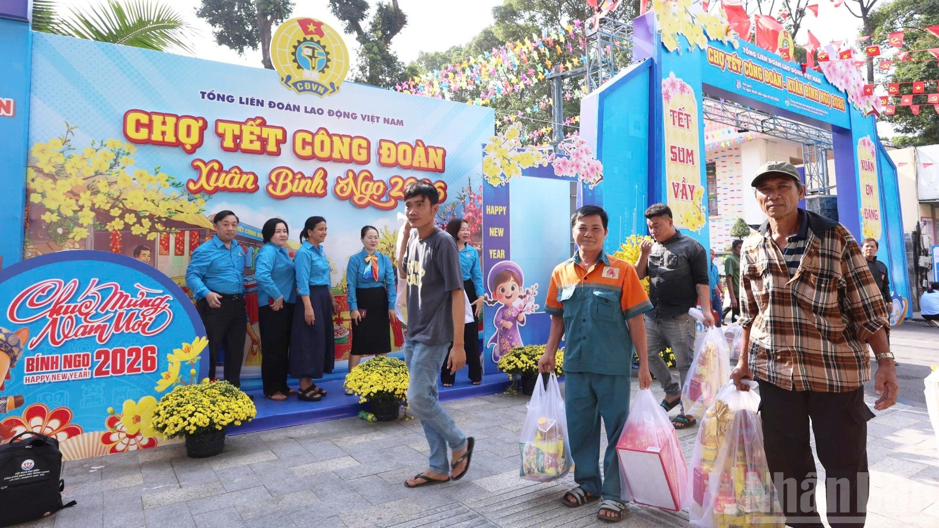 Chợ Tết Công đoàn-Xuân 2026.