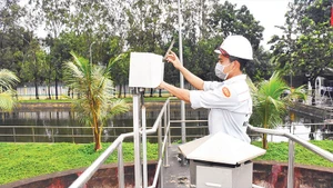Hệ thống quan trắc tự động tại Khu công nghiệp Phú Mỹ 1.