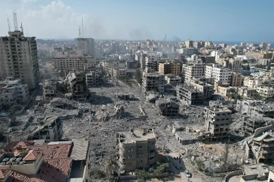 [Video] Israel xóa sổ thành phố ở Gaza để truy tìm tiểu đoàn Hamas 