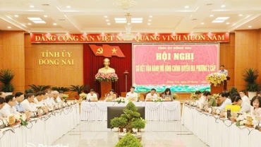 Toàn cảnh hội nghị. (Ảnh: Công Nghĩa)