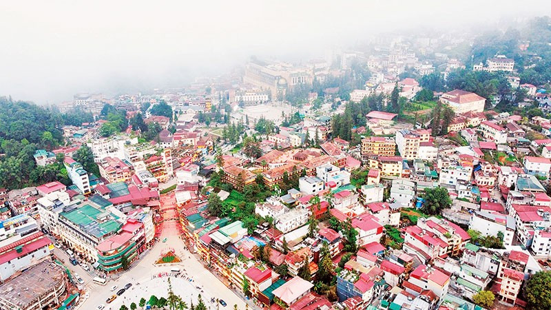 Phường Sa Pa hướng đến mục tiêu sáng-xanh-sạch-đẹp.