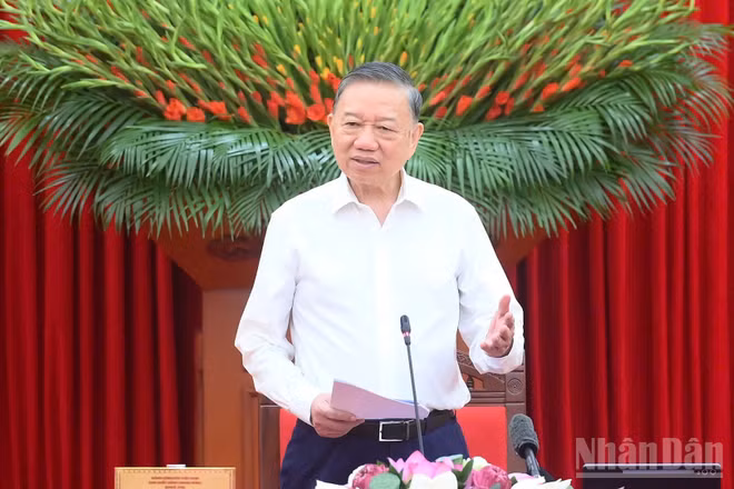 Tổng Bí thư, Chủ tịch nước Tô Lâm. (Ảnh: ĐĂNG KHOA)