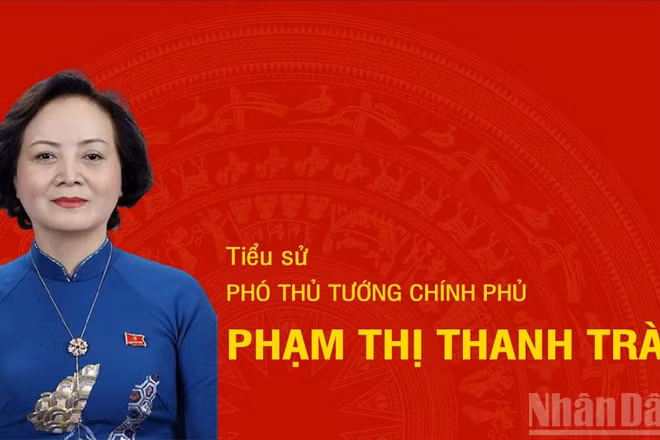 [Infographic] Tiểu sử Phó Thủ tướng Phạm Thị Thanh Trà