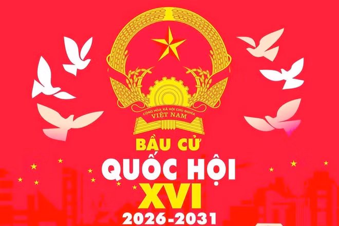 Ảnh minh họa: Tranh phục vụ tuyên truyền bầu cử Quốc hội khóa XVI.