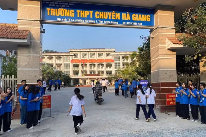 Gần 23 nghìn thí sinh tại Tuyên Quang dự kỳ thi vào lớp 10.