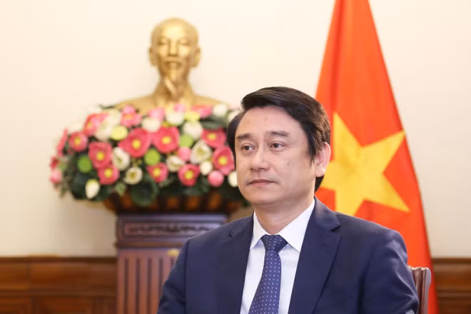 Thứ trưởng Ngoại giao Lê Anh Tuấn.